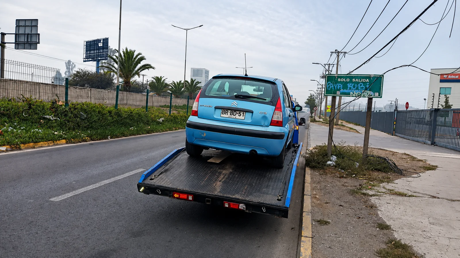 servicio de grúas en La Florida